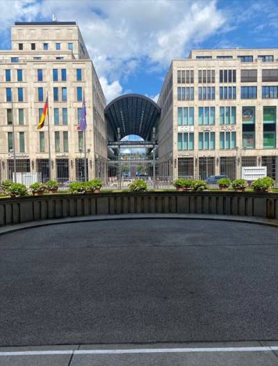 Vorgarten Richtung Leipziger Strae