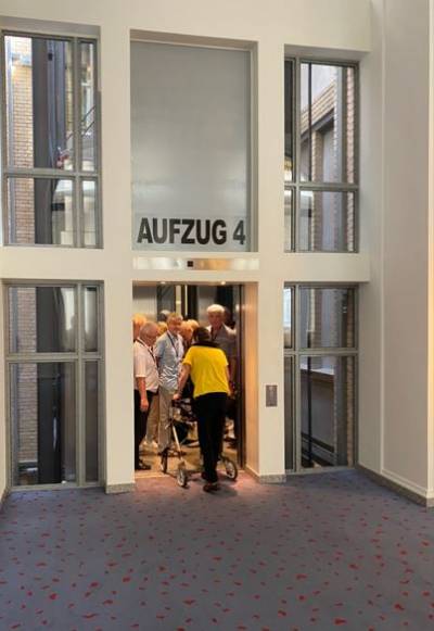 Wieder Etagenwechsel