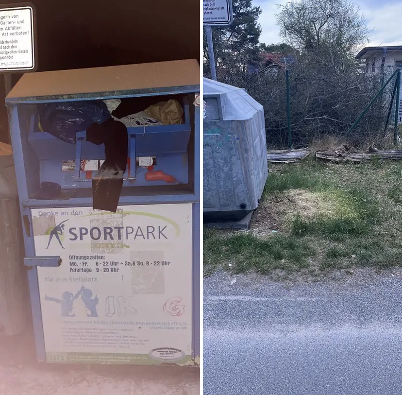 Foto TS  Links vorher/ Rechts nachher